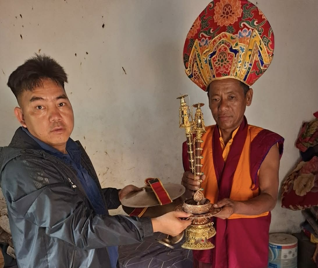 भैंसेका लामा गुरुलाई वडाको सहयोग