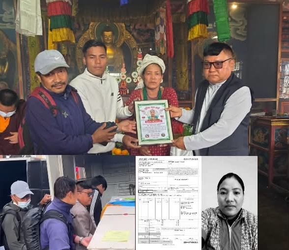 कुवेतमा मृत्यु स्वर्गीय पोतेमायाप्रति श्रद्धाञ्जली अर्पण गर्न पुगे हरिहरपुरगढीका अध्यक्ष वाईबा